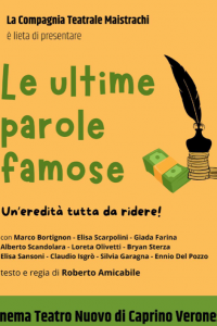 LE ULTIME PAROLE FAMOSE
