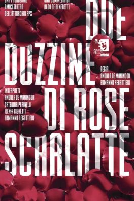 DUE DOZZINE DI ROSE SCARLATTE